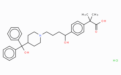CAS No. 153439-40-8, Fexofenadine hydrochloride