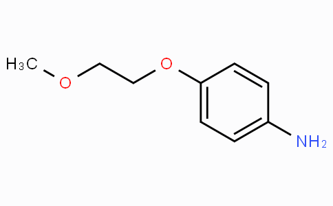 CAS No. 33311-29-4, 4-(2-Methoxyethoxy)aniline