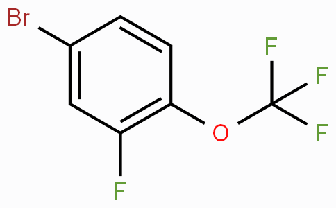 CAS No. 105529-58-6, 4-Bromo-2-fluoro-1-(trifluoromethoxy)benzene