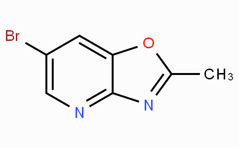 CAS No. 494747-09-0, 6-Bromo-2-methyloxazolo[4,5-b]pyridine