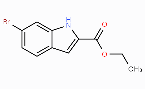 CAS No. 103858-53-3, Ethyl 6-bromo-1H-indole-2-carboxylate