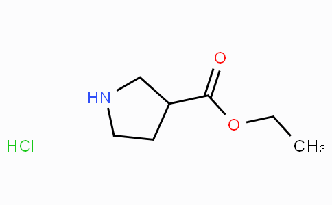 CAS No. 80028-44-0, Ethyl pyrrolidine-3-carboxylate hydrochloride