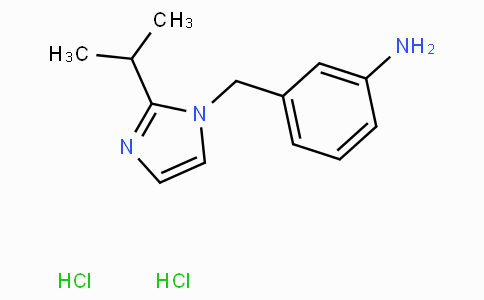 CAS No. 1211449-75-0, 3-((2-Isopropyl-1H-imidazol-1-yl)methyl)aniline dihydrochloride