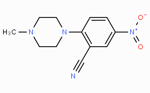 CAS No. 451459-92-0, 2-(4-Methylpiperazin-1-yl)-5-nitrobenzonitrile