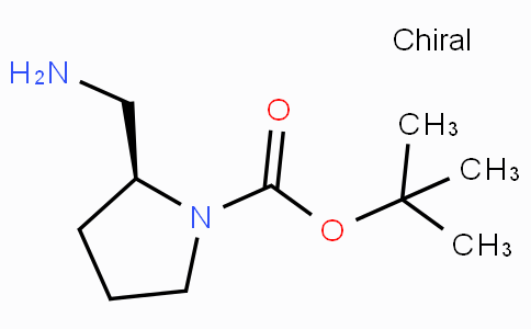 CAS No. 119020-01-8, (S)-1-N-叔丁氧羰基-2-(氨基乙基)吡咯烷