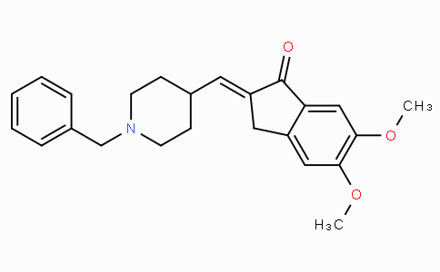 CAS No. 120014-07-5, 2-((1-Benzylpiperidin-4-yl)methylene)-5,6-dimethoxy-2,3-dihydro-1H-inden-1-one