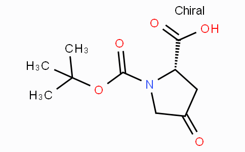 CAS No. 84348-37-8, (S)-1-(tert-Butoxycarbonyl)-4-oxopyrrolidine-2-carboxylic acid