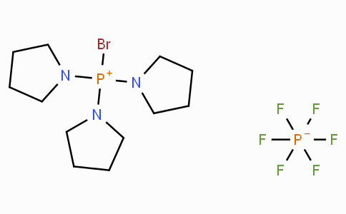 CAS No. 132705-51-2, Bromotri(pyrrolidin-1-yl)phosphonium hexafluorophosphate(V)