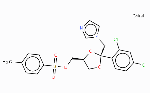 CS13615 | 134071-44-6 | 顺式-[2-(2,4-二氯苯基)-2-(1H-咪唑-1-基甲基)-1,3-二氧戊环-4-基]甲醇对甲苯磺酸酯
