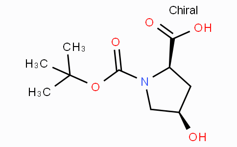 CAS No. 135042-12-5, (2R,4R)-1-(tert-Butoxycarbonyl)-4-hydroxypyrrolidine-2-carboxylic acid