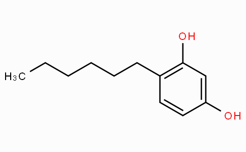 CAS No. 136-77-6, 4-Hexylbenzene-1,3-diol