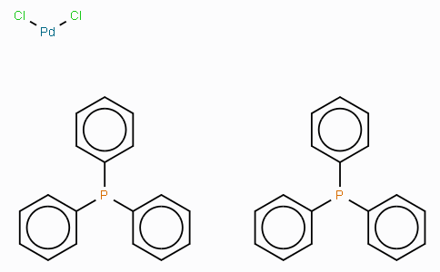 CAS No. 13965-03-2, Bis(triphenylphosphine)palladium(II) dichloride