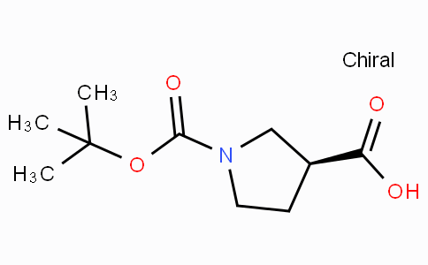 CAS No. 140148-70-5, (S)-1-(tert-Butoxycarbonyl)pyrrolidine-3-carboxylic acid