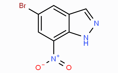 CAS No. 316810-82-9, 5-Bromo-7-nitro-1H-indazole
