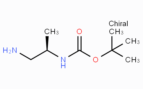 CAS No. 100927-10-4, (R)-tert-Butyl (1-aminopropan-2-yl)carbamate