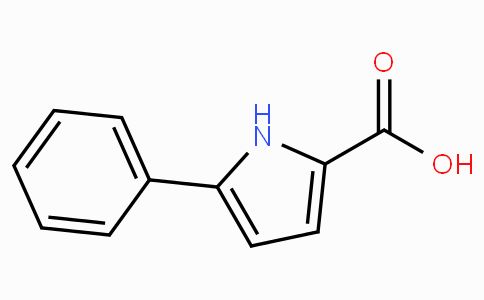 CAS No. 6636-06-2, 5-Phenyl-1H-pyrrole-2-carboxylic acid