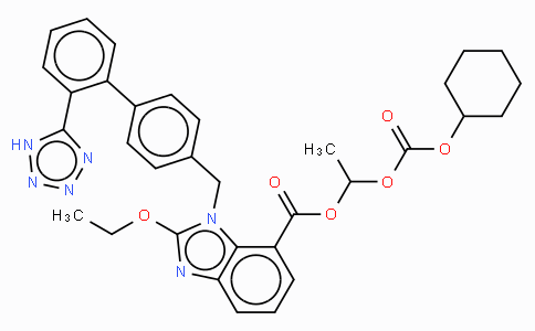 CAS No. 145040-37-5, Candesartan cilexetil