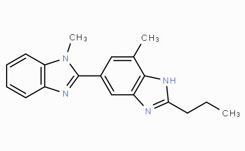 CAS No. 152628-02-9, 1,7'-Dimethyl-2'-propyl-1H,1'H-2,5'-bibenzo[d]imidazole