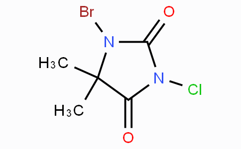 CAS No. 16079-88-2, 1-Bromo-3-chloro-5,5-dimethylimidazolidine-2,4-dione