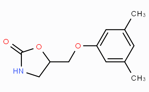 CAS No. 1665-48-1, 5-((3,5-Dimethylphenoxy)methyl)oxazolidin-2-one