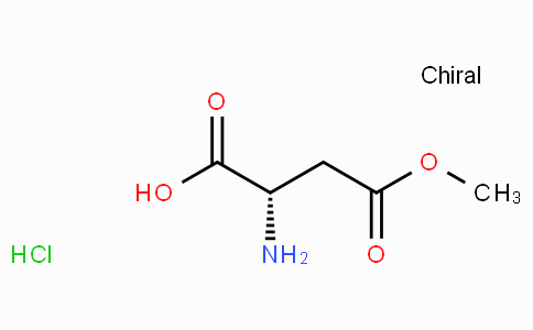 CAS No. 16856-13-6, (S)-2-Amino-4-methoxy-4-oxobutanoic acid hydrochloride