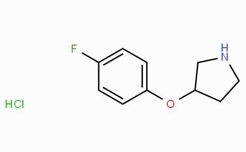 CAS No. 23123-11-7, 3-(4-Fluorophenoxy)pyrrolidine hydrochloride