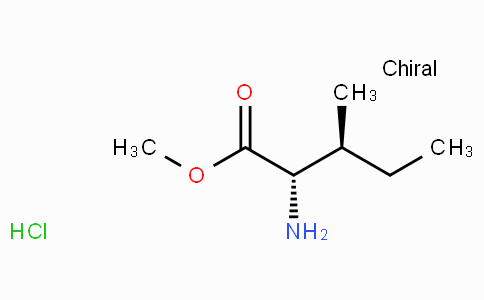 CAS No. 18598-74-8, (2S,3S)-Methyl 2-amino-3-methylpentanoate hydrochloride