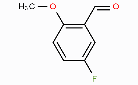 CAS No. 19415-51-1, 2-Methoxy-5-fluorobenzaldehyde