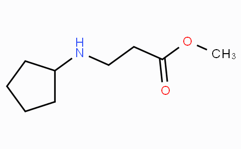 CAS No. 754125-43-4, Methyl 3-(cyclopentylamino)propanoate