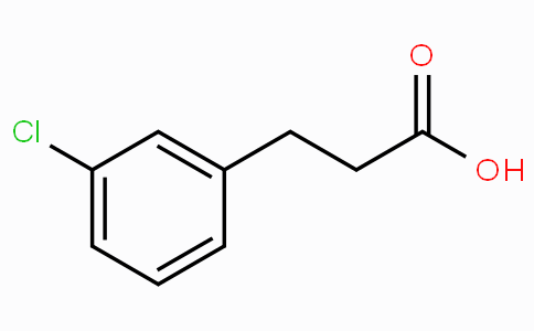 CAS No. 21640-48-2, 3-(3-Chlorophenyl)propanoic acid