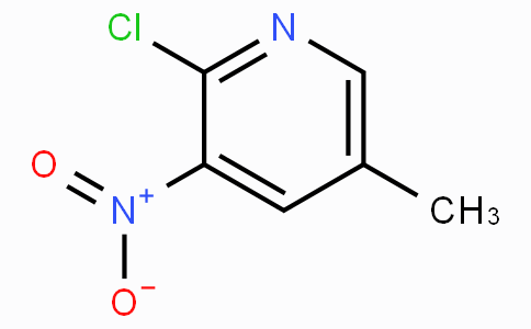 CAS No. 23056-40-8, 2-Chloro-5-methyl-3-nitropyridine