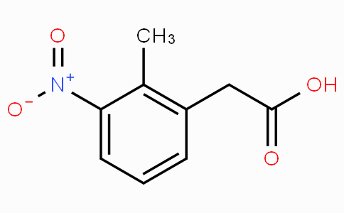 CAS No. 23876-15-5, 2-(2-Methyl-3-nitrophenyl)acetic acid