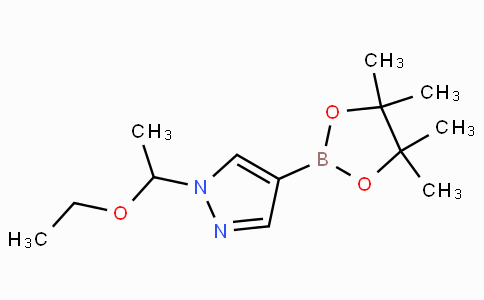CAS No. 1029716-44-6, 1-(1-Ethoxyethyl)-4-(4,4,5,5-tetramethyl-1,3,2-dioxaborolan-2-yl)-1H-pyrazole