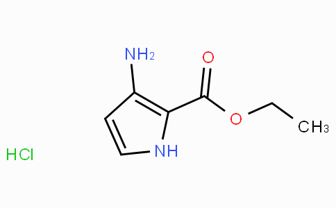 CAS No. 252932-49-3, Ethyl 3-amino-1H-pyrrole-2-carboxylate hydrochloride