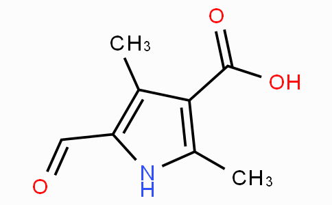 CAS No. 253870-02-9, 5-Formyl-2,4-dimethyl-1H-pyrrole-3-carboxylic acid