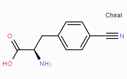 CAS No. 263396-44-7, (R)-2-Amino-3-(4-cyanophenyl)propanoic acid