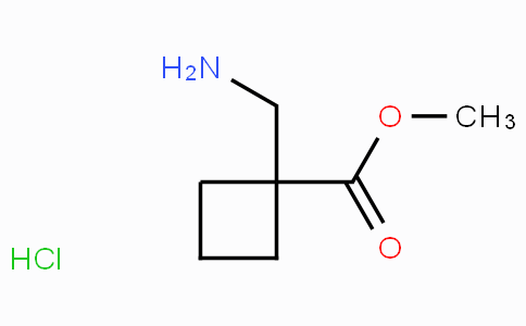 CAS No. 1172902-07-6, Methyl 1-(aminomethyl)cyclobutanecarboxylate hydrochloride