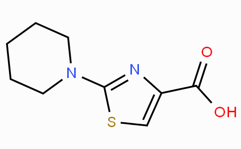 CAS No. 952182-68-2, 2-(Piperidin-1-yl)thiazole-4-carboxylic acid