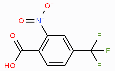 CAS No. 320-94-5, 2-Nitro-4-(trifluoromethyl)benzoic acid