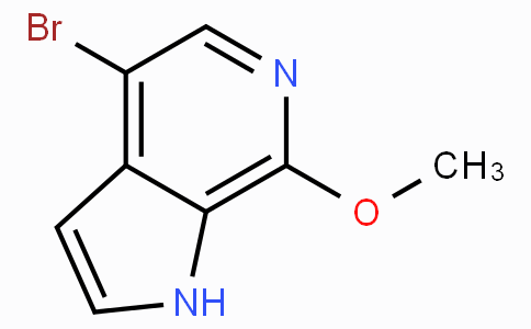 CAS No. 425380-37-6, 4-Bromo-7-methoxy-1H-pyrrolo[2,3-c]pyridine