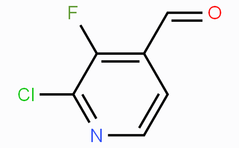 CAS No. 329794-28-7, 2-Chloro-3-fluoro-4-formylpyridine