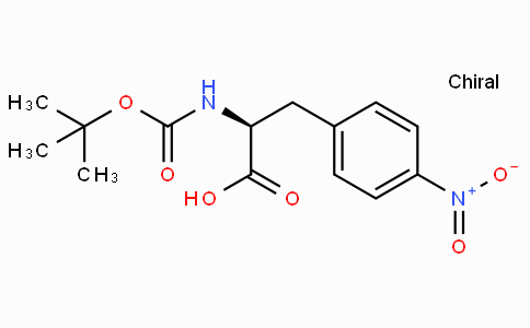 CAS No. 33305-77-0, (S)-2-((tert-Butoxycarbonyl)amino)-3-(4-nitrophenyl)propanoic acid