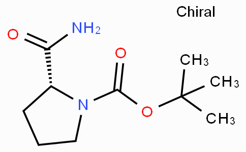 CAS No. 35150-07-3, (R)-tert-Butyl 2-carbamoylpyrrolidine-1-carboxylate