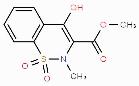 CAS No. 35511-15-0, Methyl 4-hydroxy-2-methyl-2H-benzo[e][1,2]thiazine-3-carboxylate 1,1-dioxide