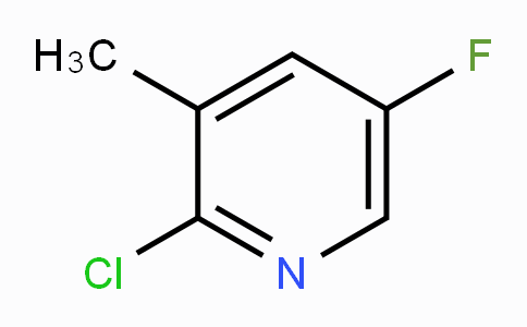 CAS No. 38186-84-4, 2-Chloro-5-fluoro-3-methylpyridine