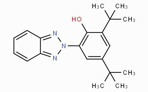 CAS No. 3846-71-7, 2-(2H-Benzo[d][1,2,3]triazol-2-yl)-4,6-di-tert-butylphenol