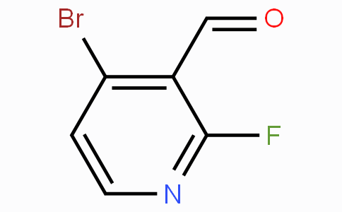 CAS No. 128071-77-2, 4-Bromo-2-fluoropyridine-3-carboxaldehyde