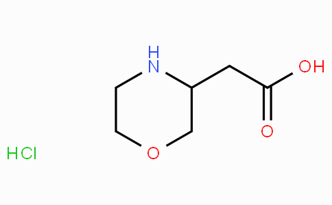 CAS No. 86967-55-7, 2-(Morpholin-3-yl)acetic acid hydrochloride