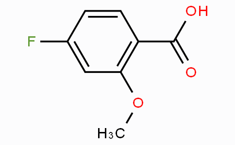 CAS No. 395-82-4, 4-Fluoro-2-methoxybenzoic acid