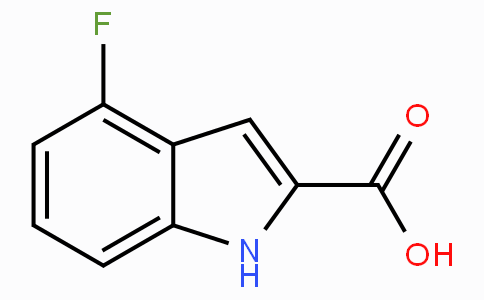 CAS No. 399-68-8, 4-Fluoro-1H-indole-2-carboxylic acid